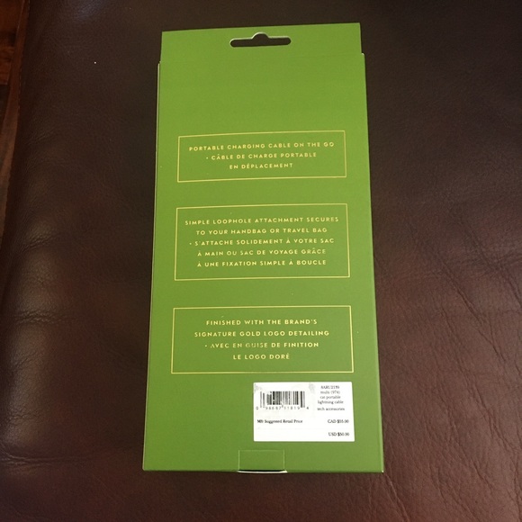 Kate Spade Cat Portable Lightning Cable Cha… - Picture 2 of 6
